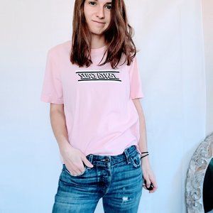 Santa Cruz Skateboard Co. Pink Graphic Short Sleeve T-Shirt Women's Medium